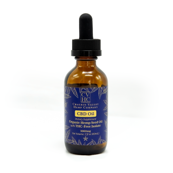 CBD Oil  THC-Free Isolate