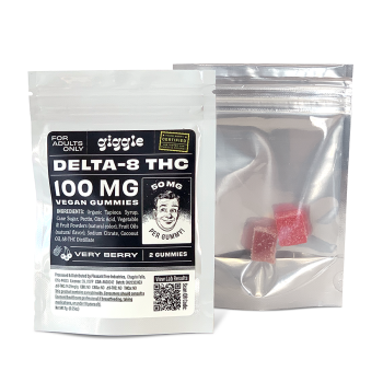 2 Pack Delta-8 THC - Very Berry Giggle Gummies